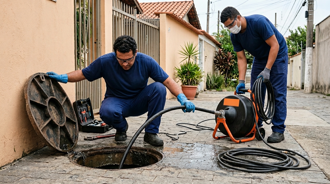 Desentupimento de Esgoto em Londrina‑PR