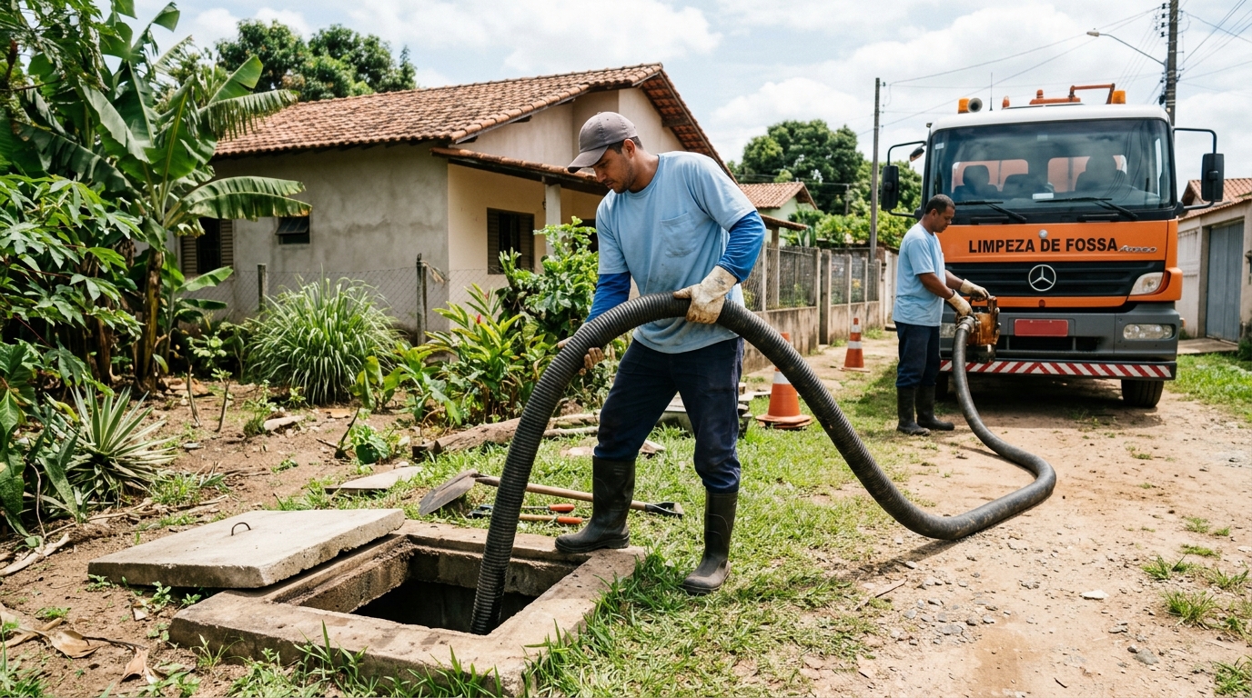 Desentupimento de Fossa em Londrina‑PR