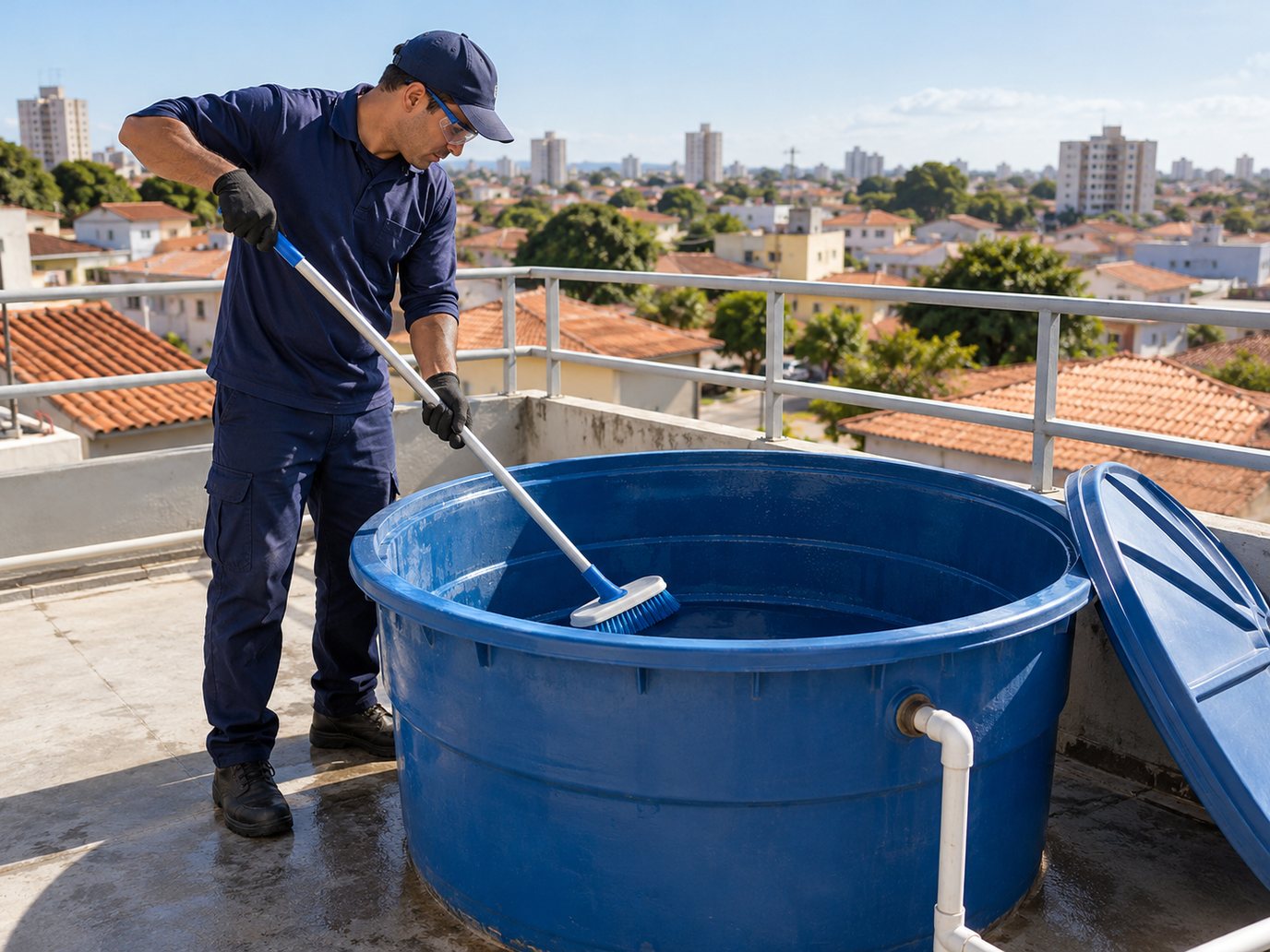 Limpeza de Caixa d'Água em Londrina‑PR