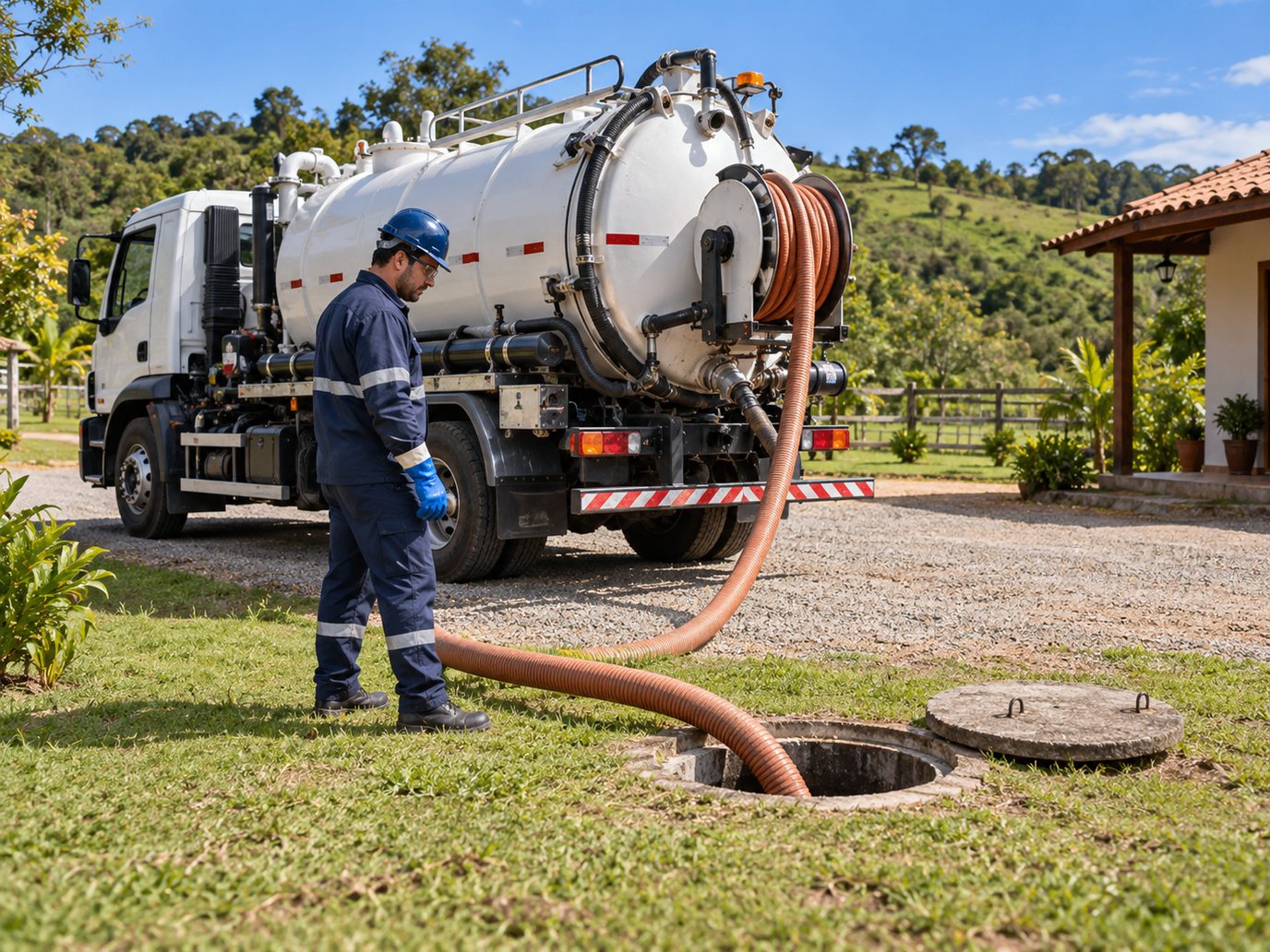 Sucção de Resíduos em Londrina‑PR